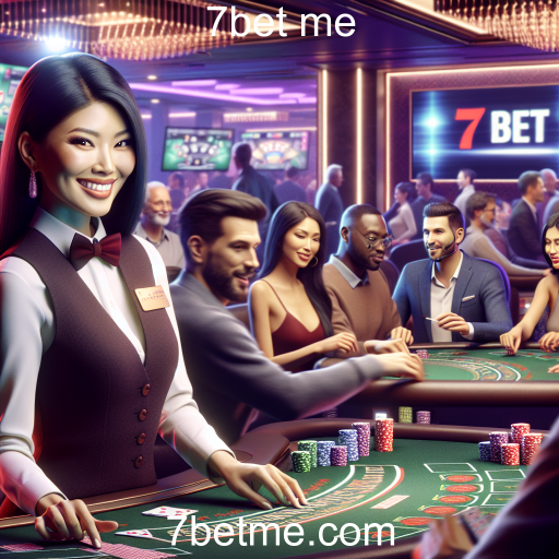 Atração dos Cassinos Ao Vivo no 7bet me
